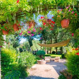 Jardin de l'Hotel Castellarnau