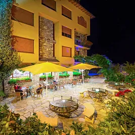 Terrassa de l'Hotel Castellarnau